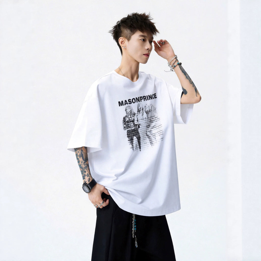 Cotton Short Sleeve T-Shirt for Men